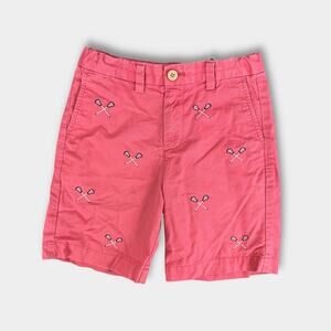 Vineyard Vines Nantucket Red Embroidered Lacrosse Breaker Shorts 7